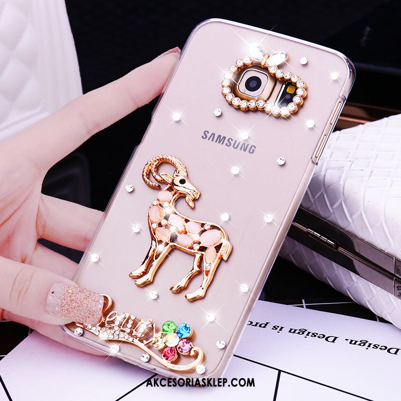 Futerał Samsung Galaxy S6 Edge Telefon Komórkowy Rhinestone Gwiazda Trudno Ochraniacz Etui Sprzedam