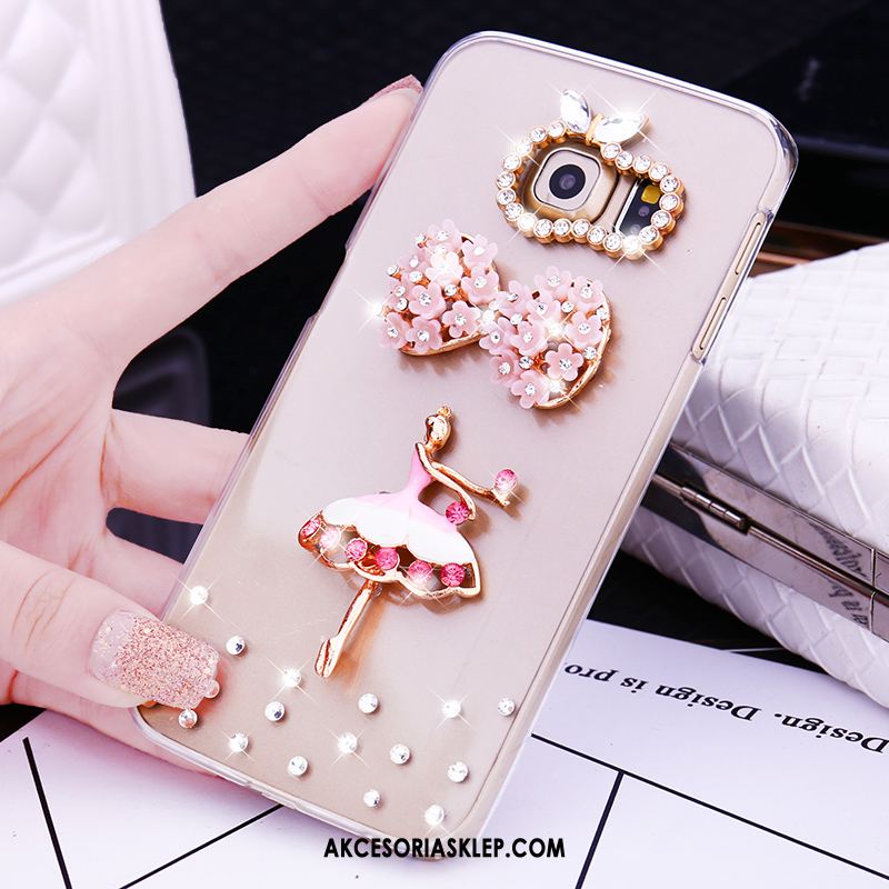 Futerał Samsung Galaxy S6 Edge Telefon Komórkowy Rhinestone Gwiazda Trudno Ochraniacz Etui Sprzedam