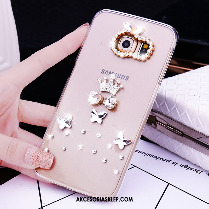 Futerał Samsung Galaxy S6 Edge Telefon Komórkowy Rhinestone Gwiazda Trudno Ochraniacz Etui Sprzedam