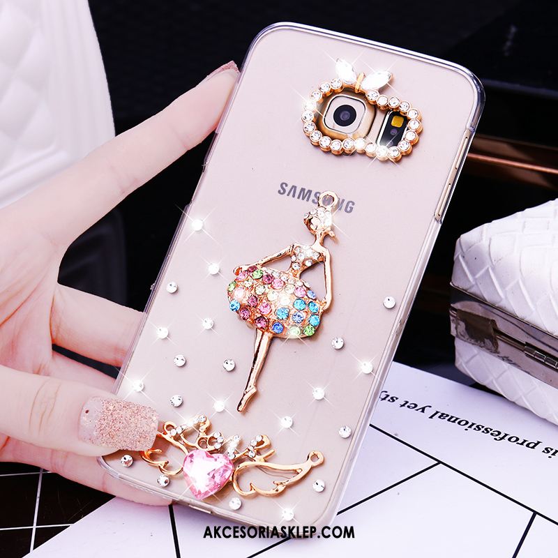 Futerał Samsung Galaxy S6 Edge Telefon Komórkowy Rhinestone Gwiazda Trudno Ochraniacz Etui Sprzedam