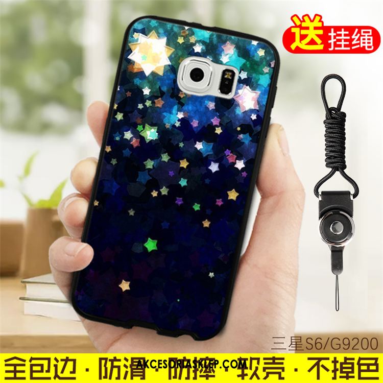 Futerał Samsung Galaxy S6 Gwiazda Miękki Anti-fall Telefon Komórkowy Silikonowe Pokrowce Tanie