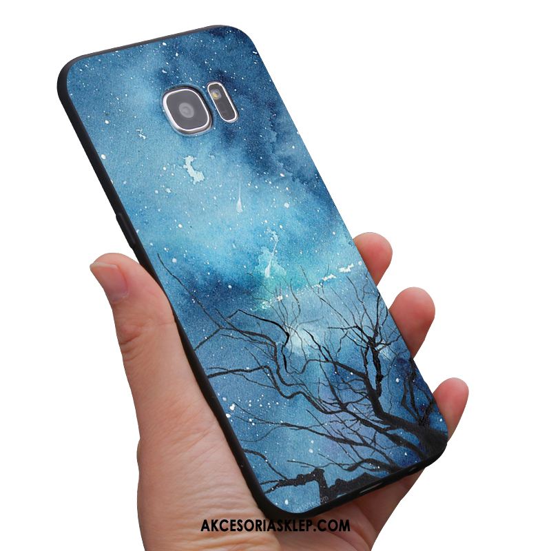 Futerał Samsung Galaxy S6 Gwiaździsty Purpurowy Osobowość Ochraniacz Kreatywne Pokrowce Sklep