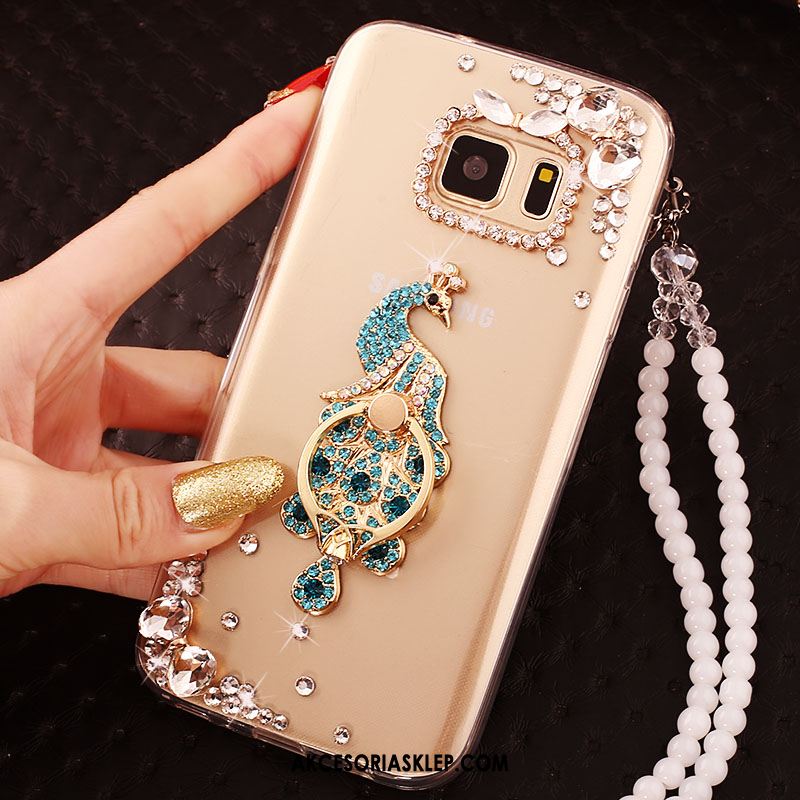 Futerał Samsung Galaxy S6 Ring Telefon Komórkowy Ochraniacz Gwiazda Rhinestone Etui Sklep