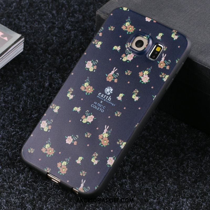 Futerał Samsung Galaxy S6 Telefon Komórkowy Miękki Anti-fall Purpurowy Silikonowe Pokrowce Tanie