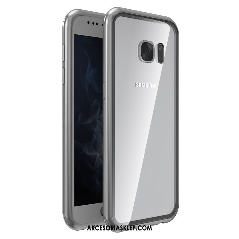 Futerał Samsung Galaxy S7 Granica Gwiazda Niebieski Magnetyzm Anti-fall Pokrowce Tanie