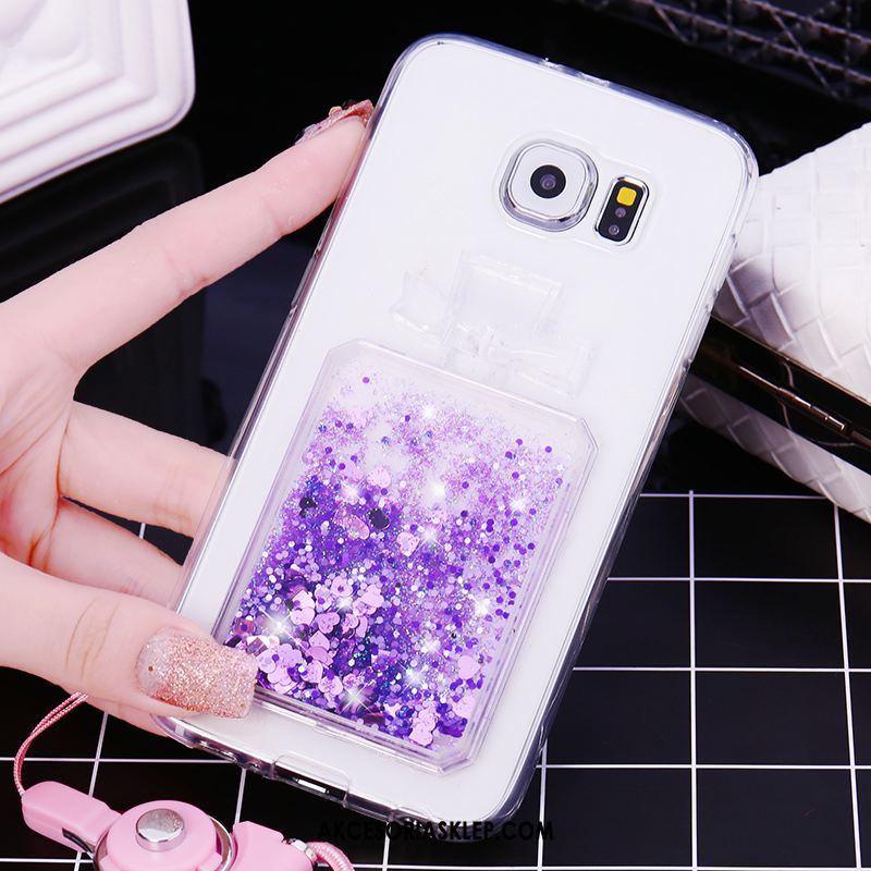 Futerał Samsung Galaxy S7 Ochraniacz Silikonowe Gwiazda Quicksand Rhinestone Tanie