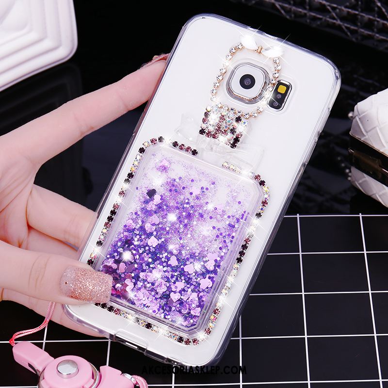 Futerał Samsung Galaxy S7 Ochraniacz Silikonowe Gwiazda Quicksand Rhinestone Tanie