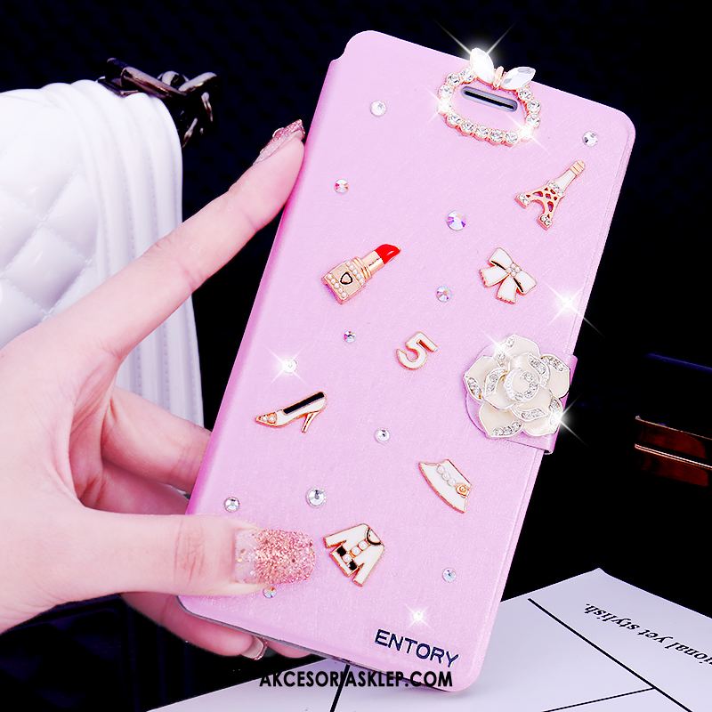 Futerał Samsung Galaxy S7 Rhinestone Ochraniacz Telefon Komórkowy Klapa Różowe Etui Sprzedam