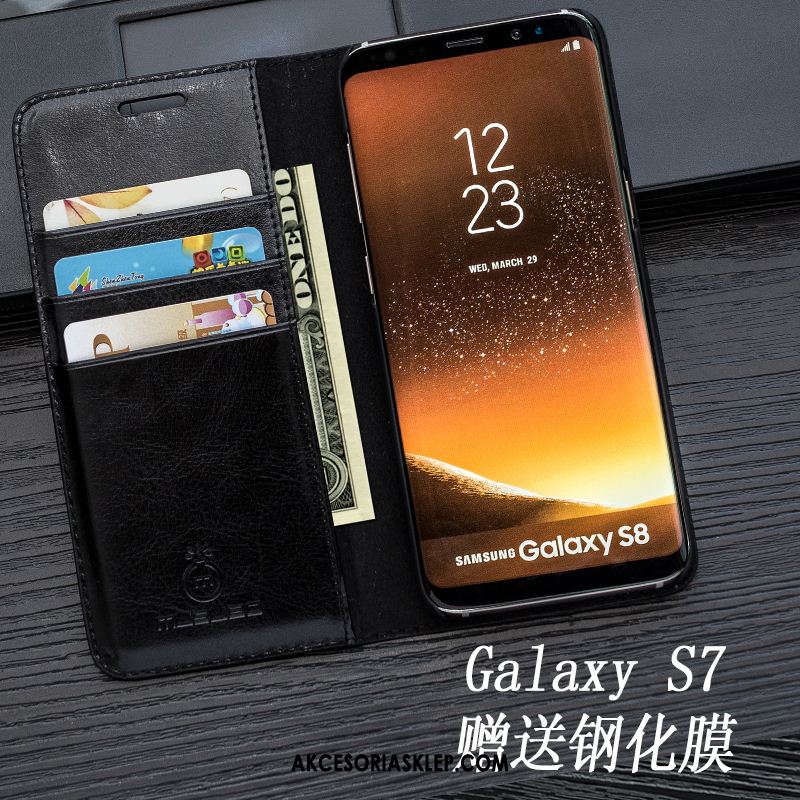 Futerał Samsung Galaxy S7 Skórzany Futerał Telefon Komórkowy Gwiazda Obudowa Sprzedam