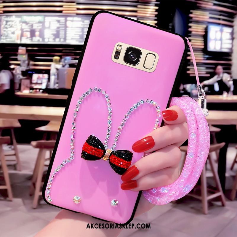 Futerał Samsung Galaxy S8 Czarny Silikonowe Gwiazda Ochraniacz Rhinestone Pokrowce Sprzedam