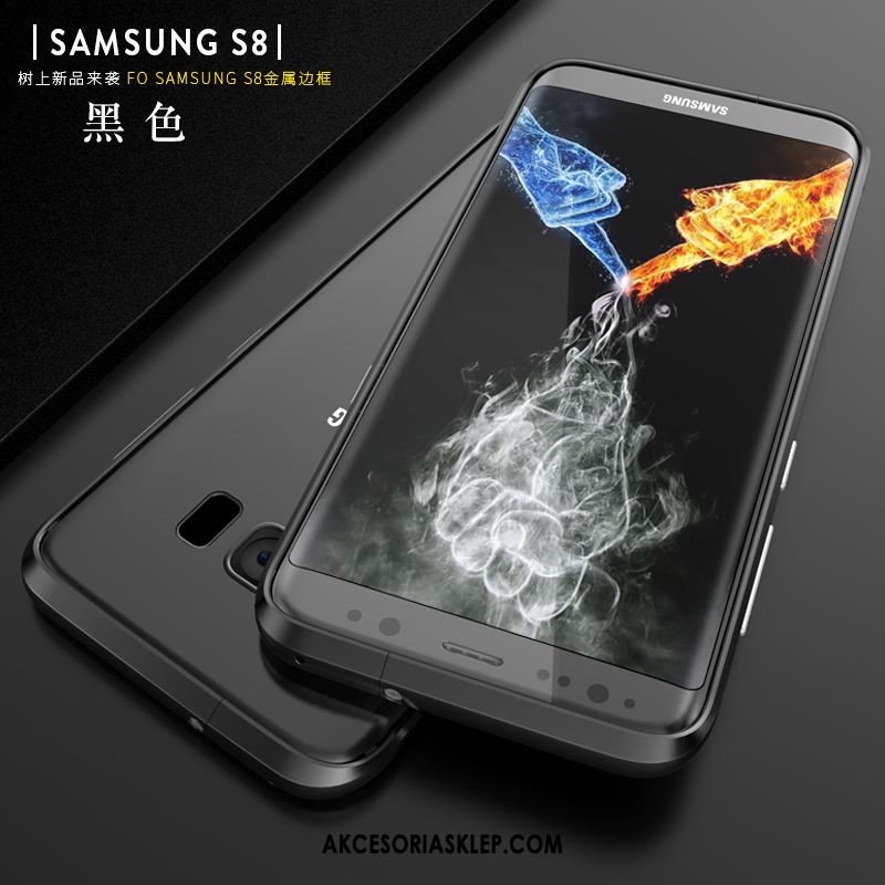 Futerał Samsung Galaxy S8 Gwiazda Metal Granica Cienkie Ochraniacz Obudowa Tanie