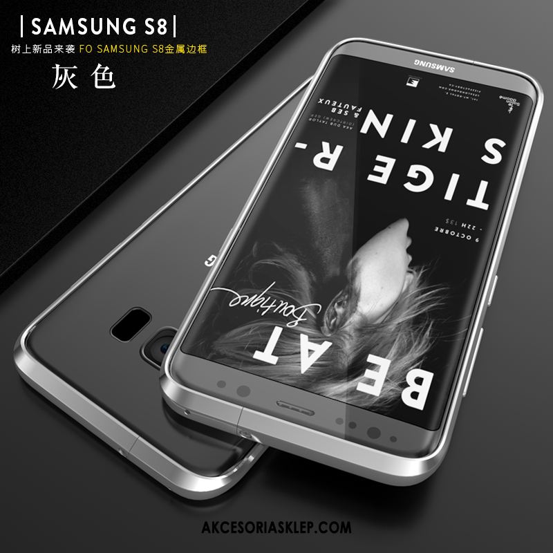 Futerał Samsung Galaxy S8 Gwiazda Metal Granica Cienkie Ochraniacz Obudowa Tanie