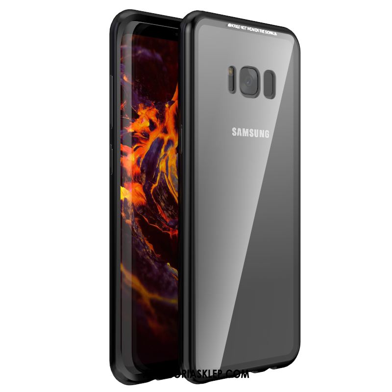 Futerał Samsung Galaxy S8 Ochraniacz Metal Magnetyzm Anti-fall Modna Marka Etui Oferta