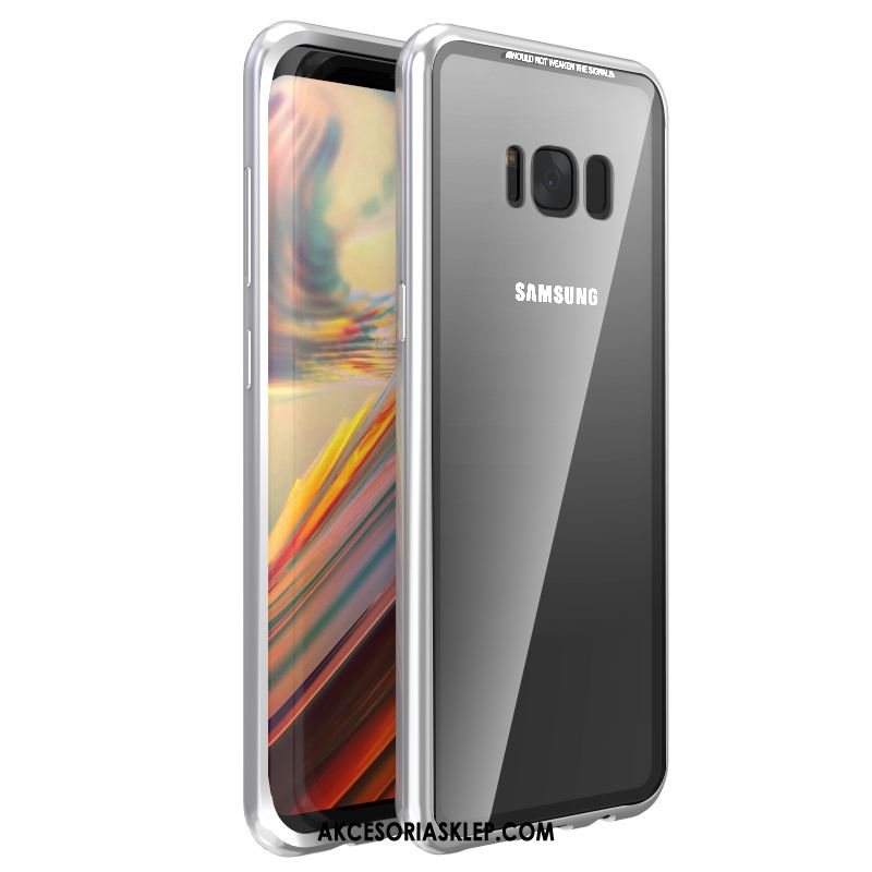 Futerał Samsung Galaxy S8 Ochraniacz Metal Magnetyzm Anti-fall Modna Marka Etui Oferta