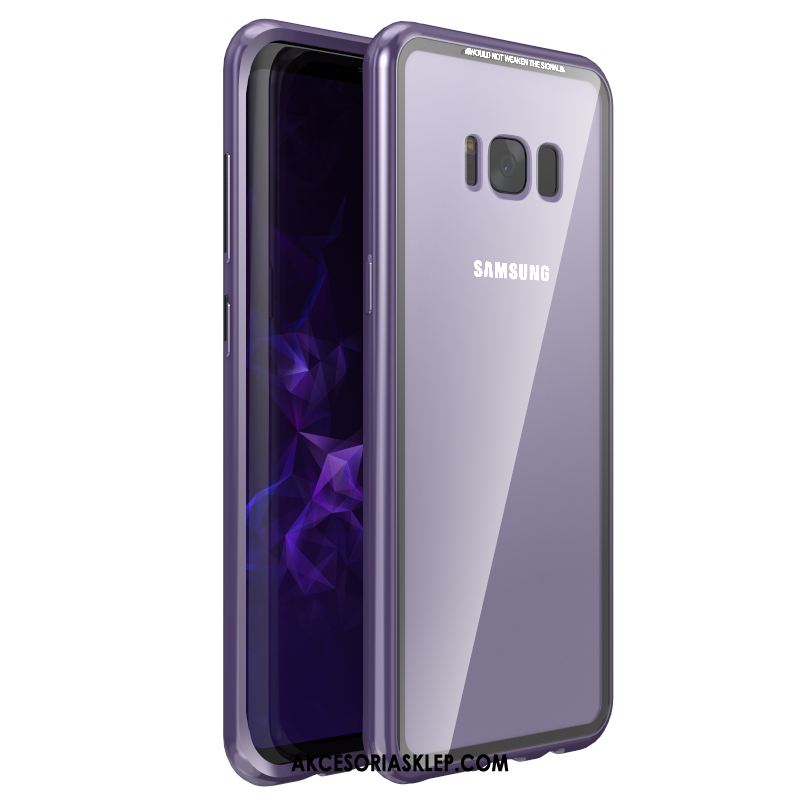 Futerał Samsung Galaxy S8 Ochraniacz Metal Magnetyzm Anti-fall Modna Marka Etui Oferta