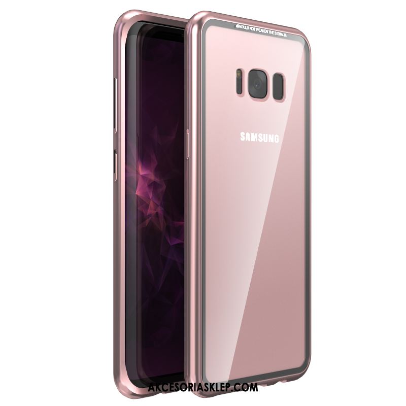 Futerał Samsung Galaxy S8 Ochraniacz Metal Magnetyzm Anti-fall Modna Marka Etui Oferta