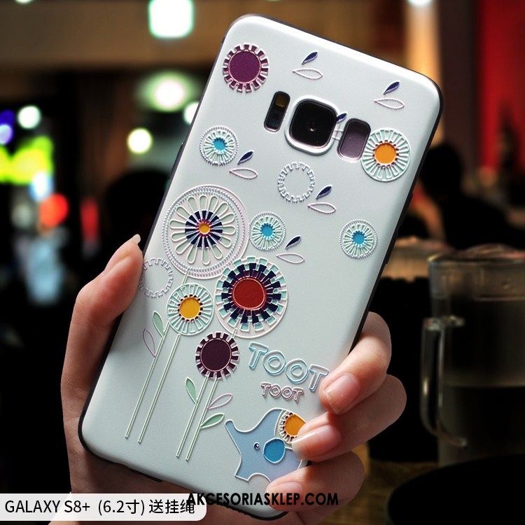 Futerał Samsung Galaxy S8+ Relief Silikonowe Ochraniacz Nubuku All Inclusive Etui Oferta