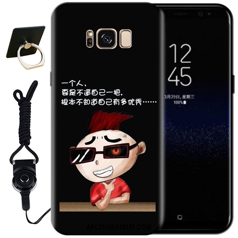 Futerał Samsung Galaxy S8+ Silikonowe Czarny Telefon Komórkowy Gwiazda Moda Obudowa Sprzedam