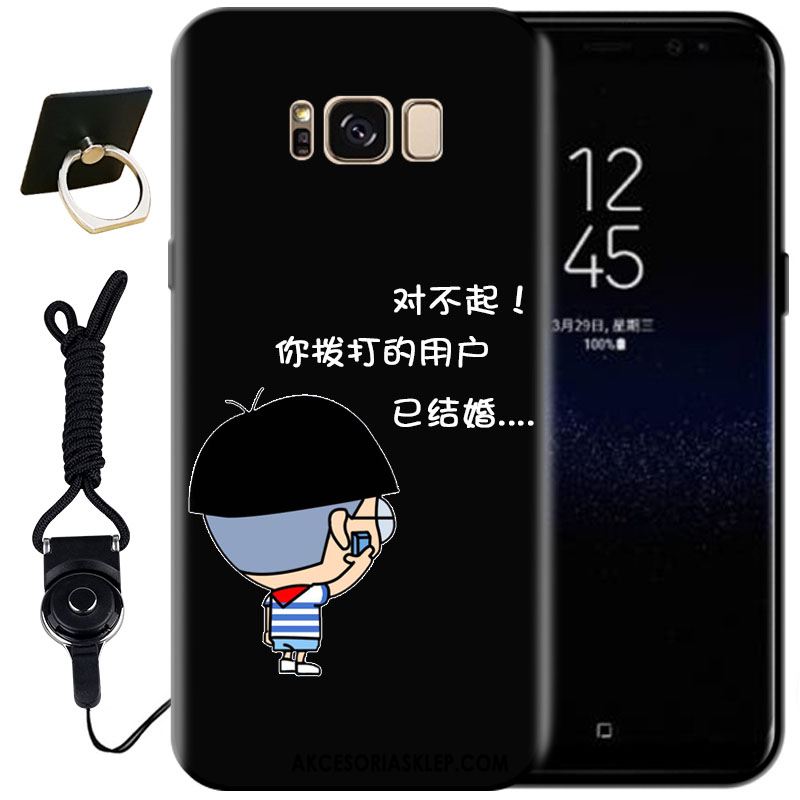 Futerał Samsung Galaxy S8+ Silikonowe Czarny Telefon Komórkowy Gwiazda Moda Obudowa Sprzedam