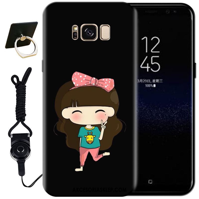 Futerał Samsung Galaxy S8+ Silikonowe Czarny Telefon Komórkowy Gwiazda Moda Obudowa Sprzedam