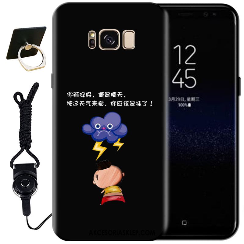 Futerał Samsung Galaxy S8+ Silikonowe Czarny Telefon Komórkowy Gwiazda Moda Obudowa Sprzedam