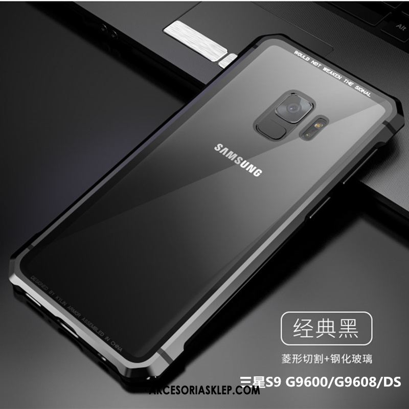Futerał Samsung Galaxy S9 Metal Granica All Inclusive Ochraniacz Anti-fall Obudowa Tanie