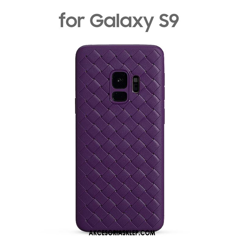 Futerał Samsung Galaxy S9 Skóra Purpurowy Telefon Komórkowy Silikonowe Wzór Online