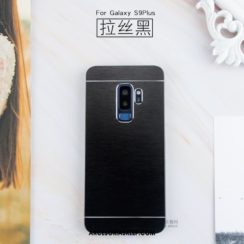 Futerał Samsung Galaxy S9+ Trudno Szary Metal Telefon Komórkowy Nubuku Obudowa Sklep