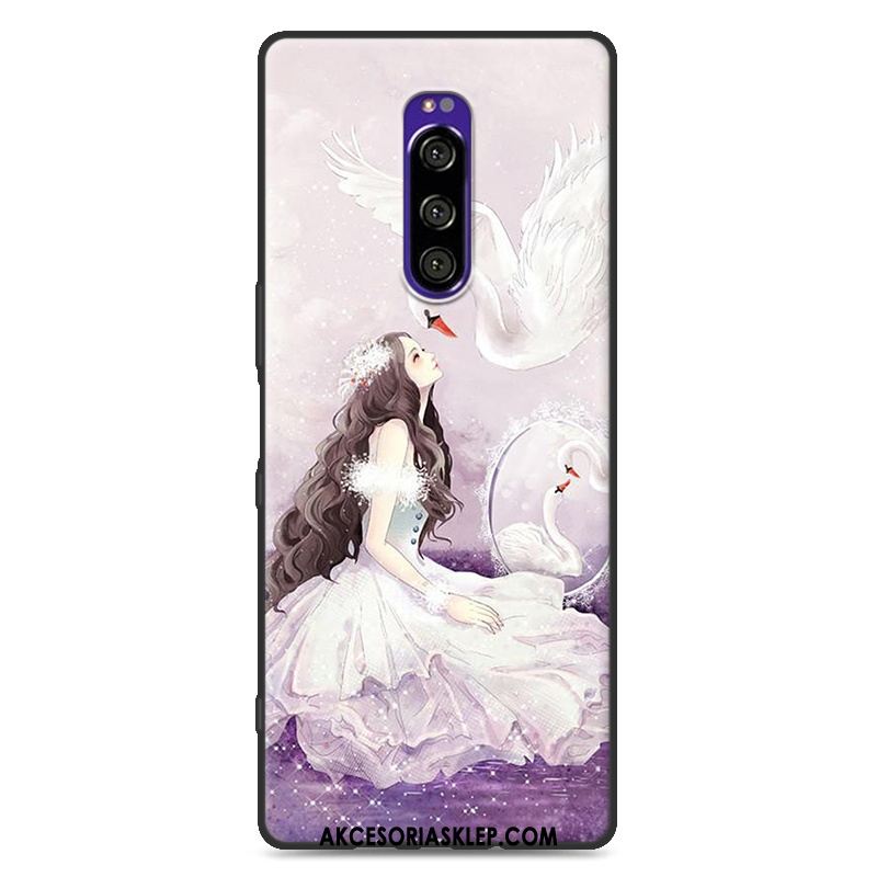 Futerał Sony Xperia 1 Osobowość Nowy Zielony Czarny Miękki Obudowa Online