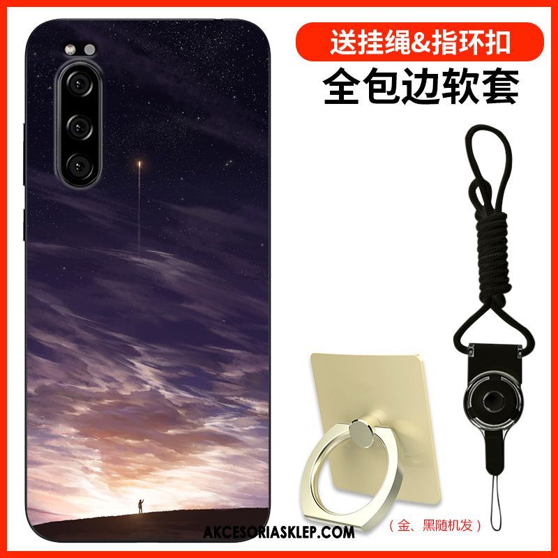 Futerał Sony Xperia 5 Silikonowe Ochraniacz Kolor Anti-fall Dostosowane Pokrowce Tanie