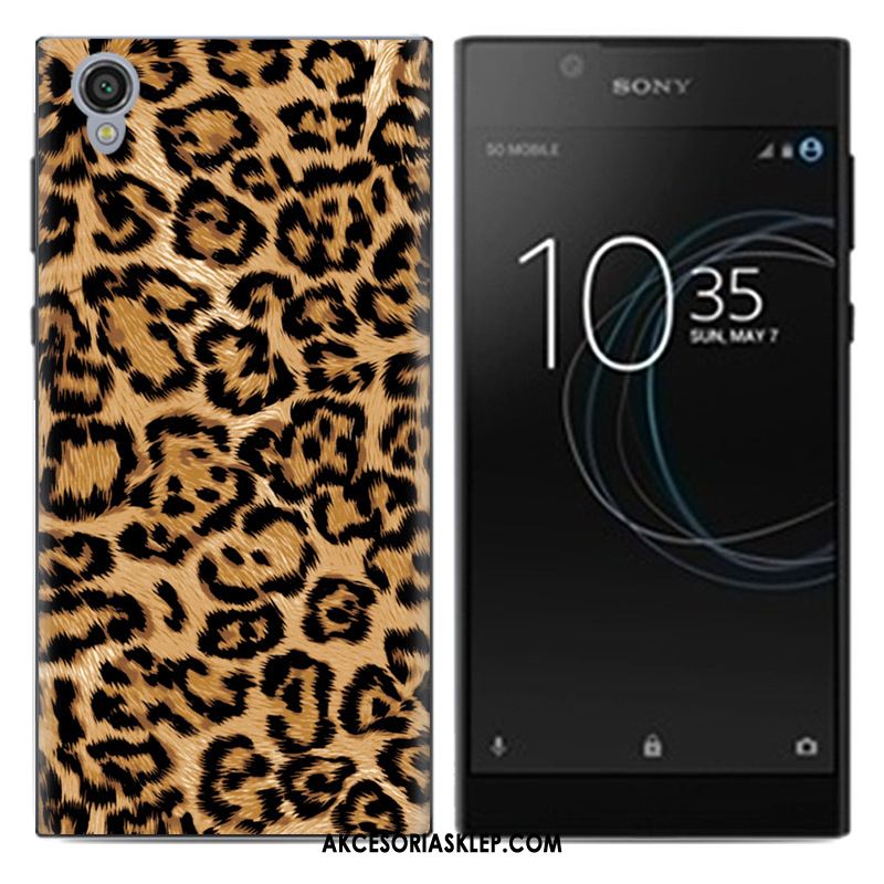 Futerał Sony Xperia L1 Anti-fall Ochraniacz Czarny Kolor Pu Pokrowce Sklep