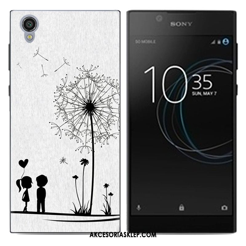 Futerał Sony Xperia L1 Anti-fall Ochraniacz Czarny Kolor Pu Pokrowce Sklep