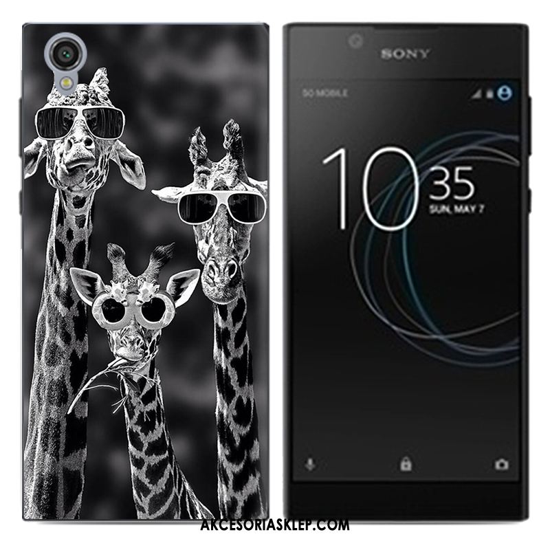 Futerał Sony Xperia L1 Telefon Komórkowy Tendencja Kreskówka Kreatywne Czarny Obudowa Kup