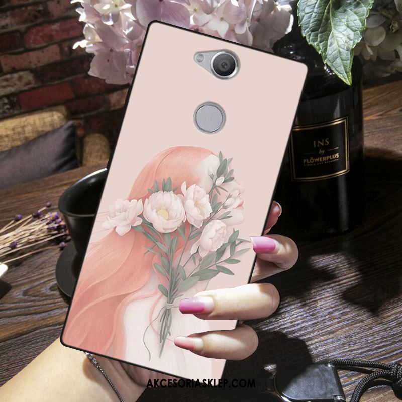 Futerał Sony Xperia L2 Miękki Anti-fall Silikonowe Moda Czerwony Etui Sklep