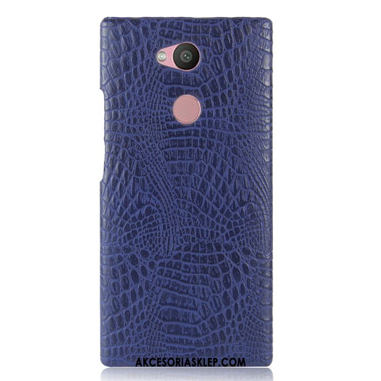 Futerał Sony Xperia L2 Vintage Czarny Wzór Krokodyla Ochraniacz Trudno Pokrowce Sprzedam