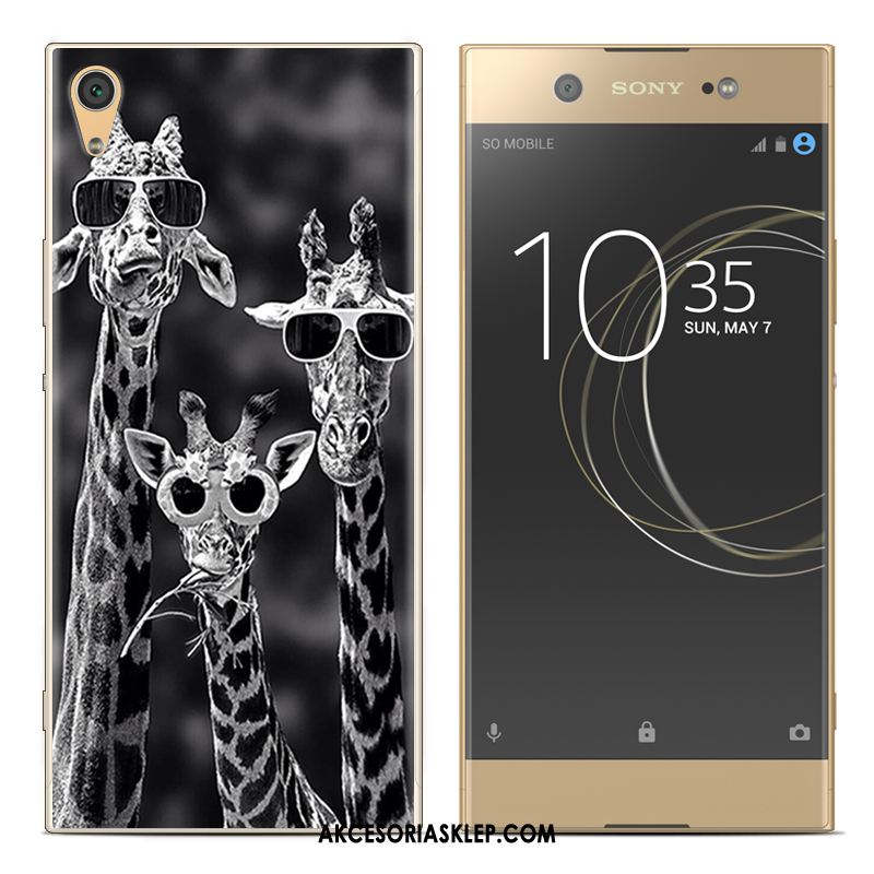 Futerał Sony Xperia Xa1 Plus Kolor Silikonowe Telefon Komórkowy Miękki Biały Etui Sklep