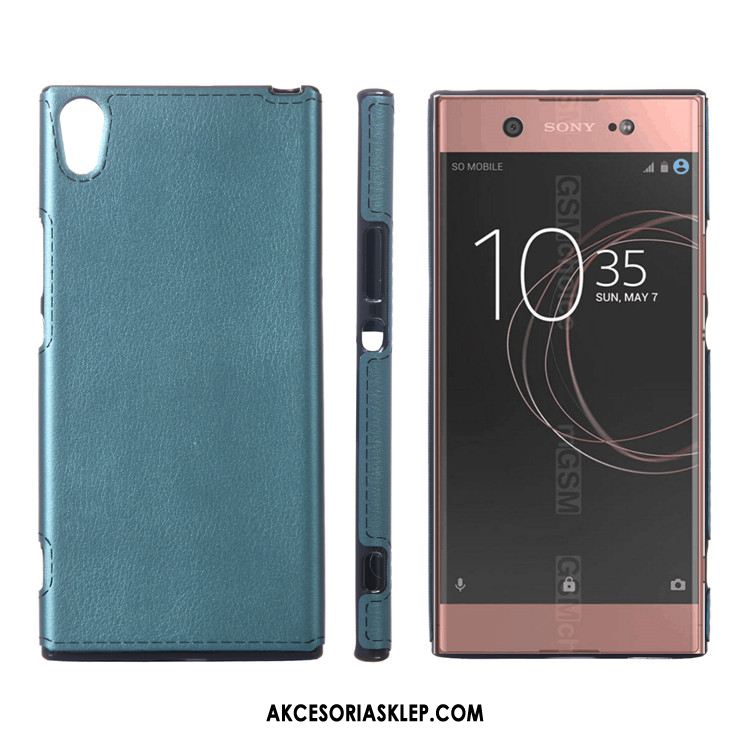 Futerał Sony Xperia Xa1 Ultra Miękki Skóra Antypoślizgowe Telefon Komórkowy Wino Czerwone Pokrowce Tanie