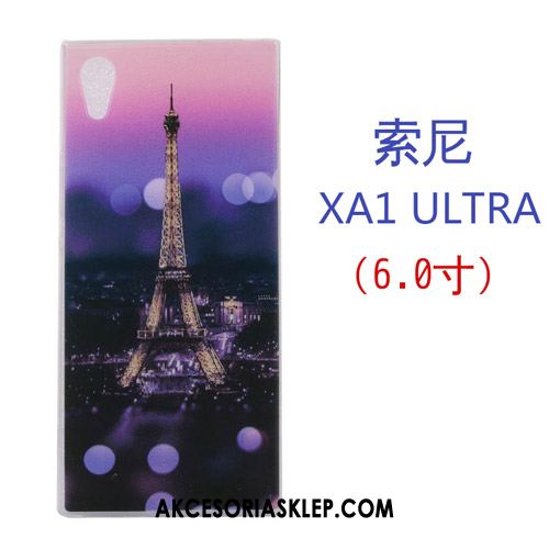 Futerał Sony Xperia Xa1 Ultra Miękki Telefon Komórkowy Kreskówka Biały Kreatywne Obudowa Tanie