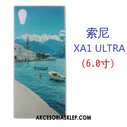 Futerał Sony Xperia Xa1 Ultra Miękki Telefon Komórkowy Kreskówka Biały Kreatywne Obudowa Tanie