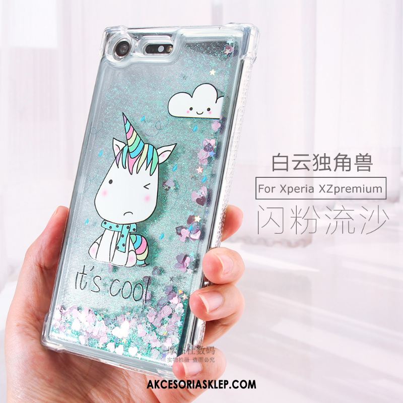 Futerał Sony Xperia Xz Premium Anti-fall Kreatywne Przezroczysty Miękki Proszek Pokrowce Kup