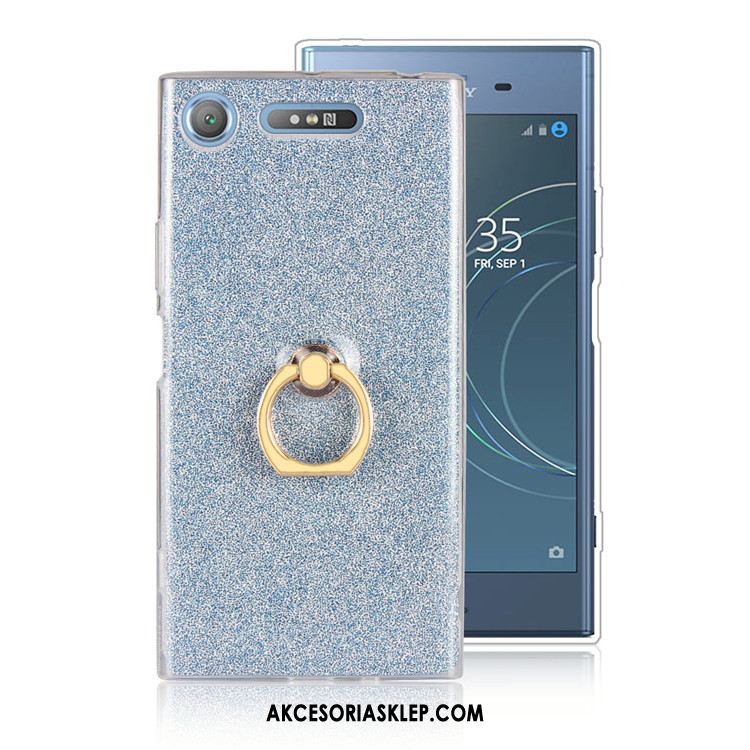 Futerał Sony Xperia Xz1 All Inclusive Miękki Ring Różowe Anti-fall Dyskont