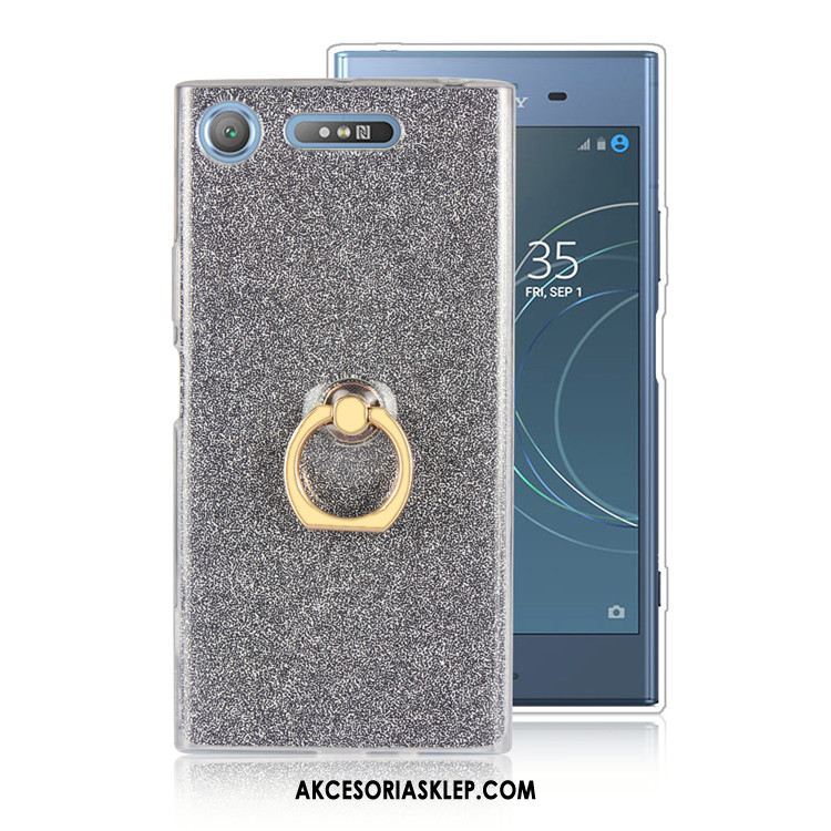 Futerał Sony Xperia Xz1 All Inclusive Miękki Ring Różowe Anti-fall Dyskont