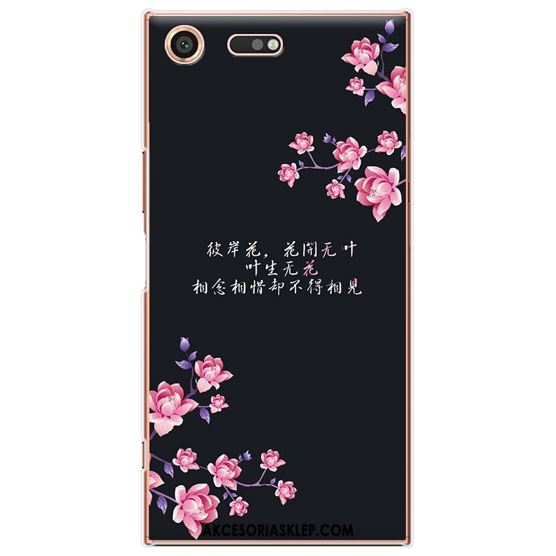 Futerał Sony Xperia Xz1 Compact Trudno Ochraniacz Chiński Styl Telefon Komórkowy Różowe Etui Online