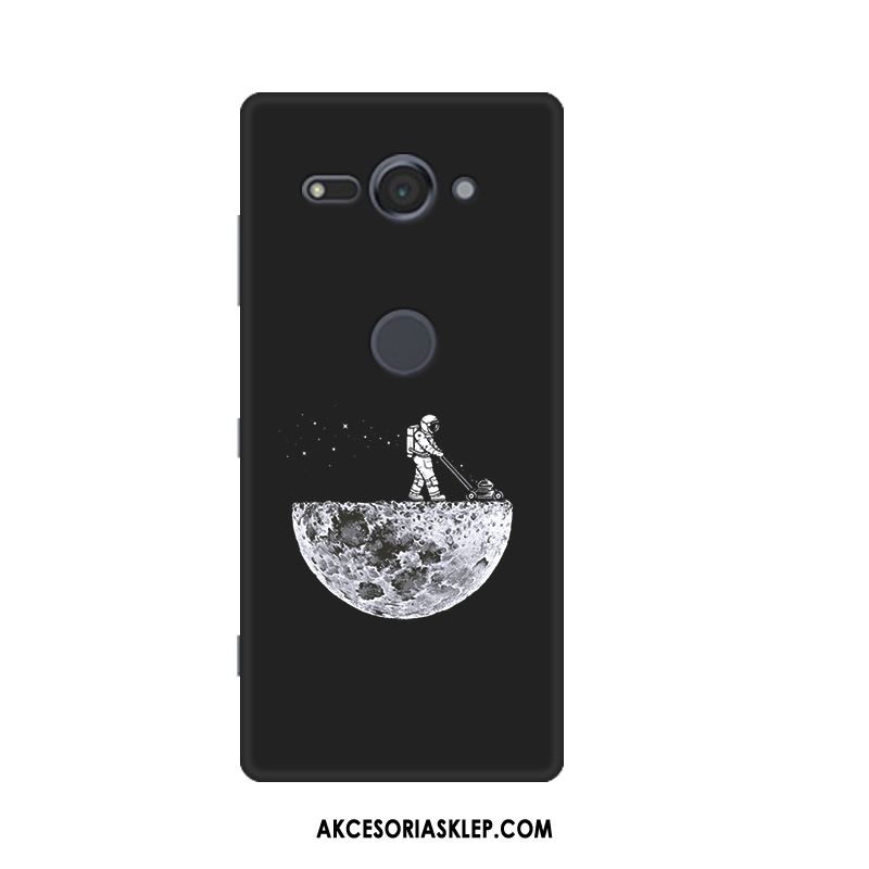 Futerał Sony Xperia Xz2 Compact Czarny Nubuku Telefon Komórkowy Kreskówka Anti-fall Etui Sklep