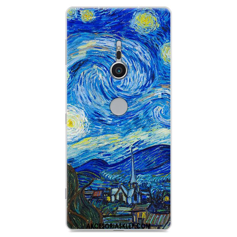 Futerał Sony Xperia Xz2 Niebieski Kolor Sceneria Telefon Komórkowy Silikonowe Pokrowce Dyskont