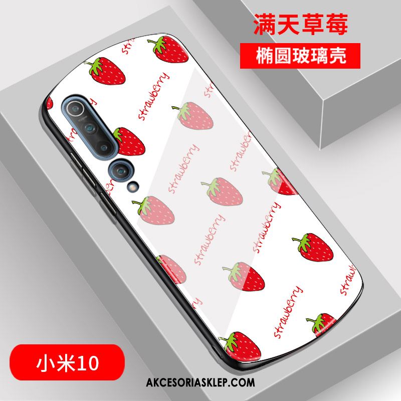 Futerał Xiaomi Mi 10 Lustro Szkło Łuk Moda Mały Etui Tanie