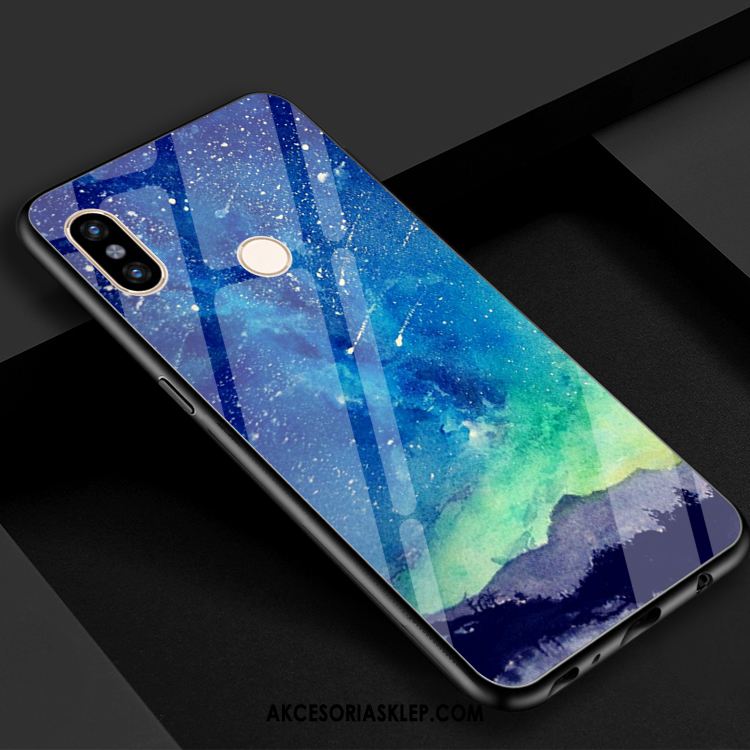 Futerał Xiaomi Mi 8 Czarny Niebieski Szkło Hartowane Mały Wszechświat Etui Dyskont