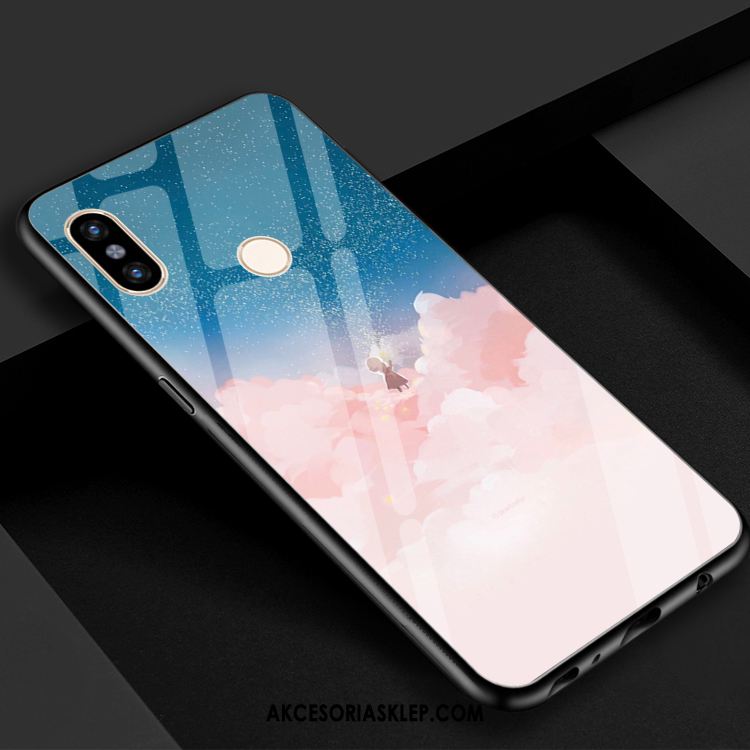 Futerał Xiaomi Mi 8 Czarny Niebieski Szkło Hartowane Mały Wszechświat Etui Dyskont