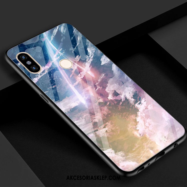 Futerał Xiaomi Mi 8 Czarny Niebieski Szkło Hartowane Mały Wszechświat Etui Dyskont