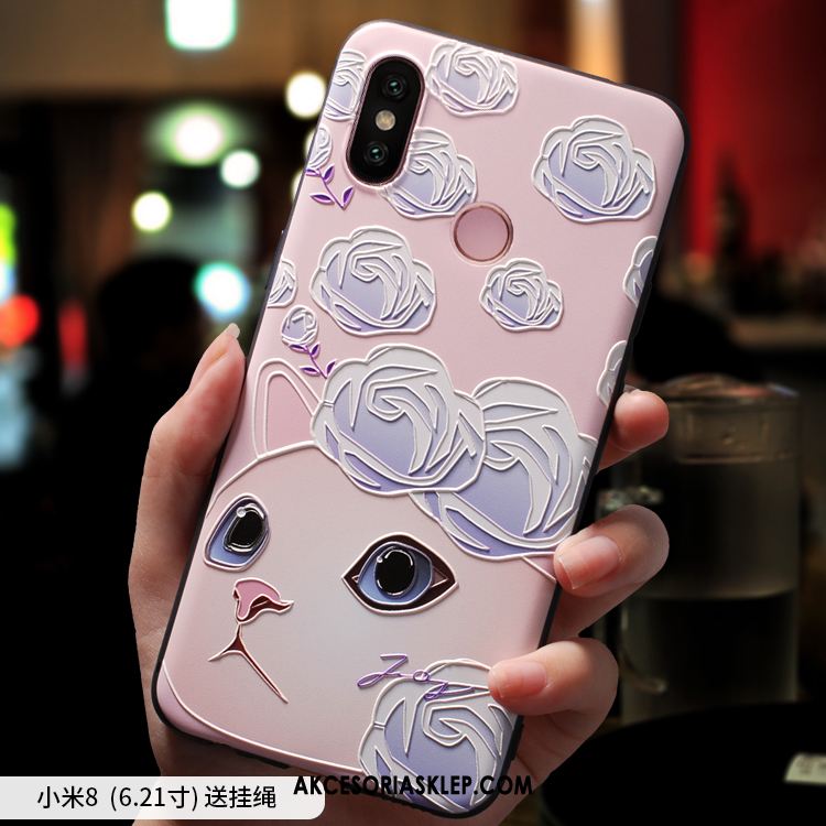 Futerał Xiaomi Mi 8 Kreatywne All Inclusive Anti-fall Silikonowe Modna Marka Obudowa Sprzedam